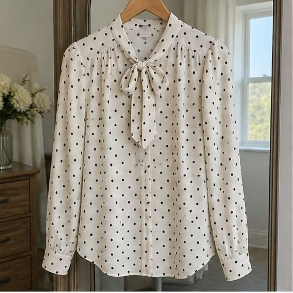 White Smocked Top